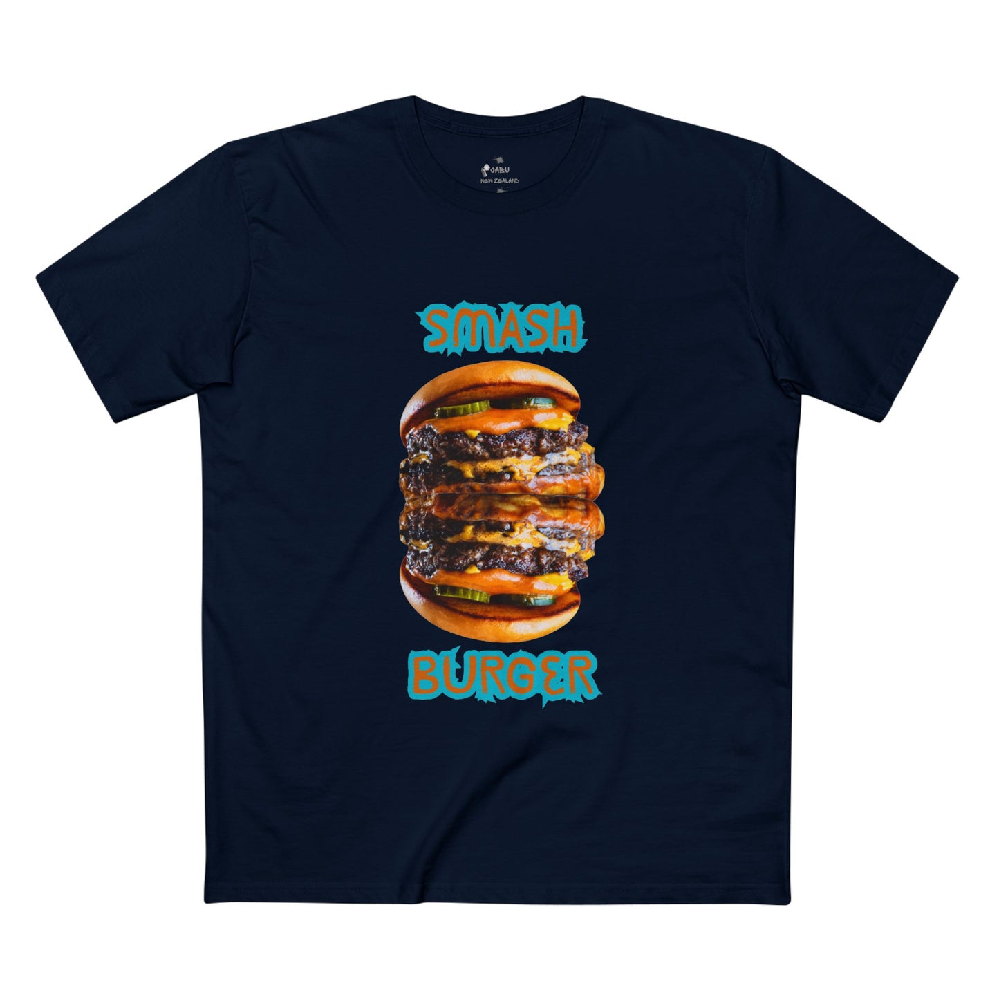 ✅ AU/NZ/COMFORT COLOURS 5001/SMASH BURGER Tee - Fun Foodie T-Shirt for Burger Lovers, Casual Wear, Gift for Foodies, Summer Style, Graphic Tee