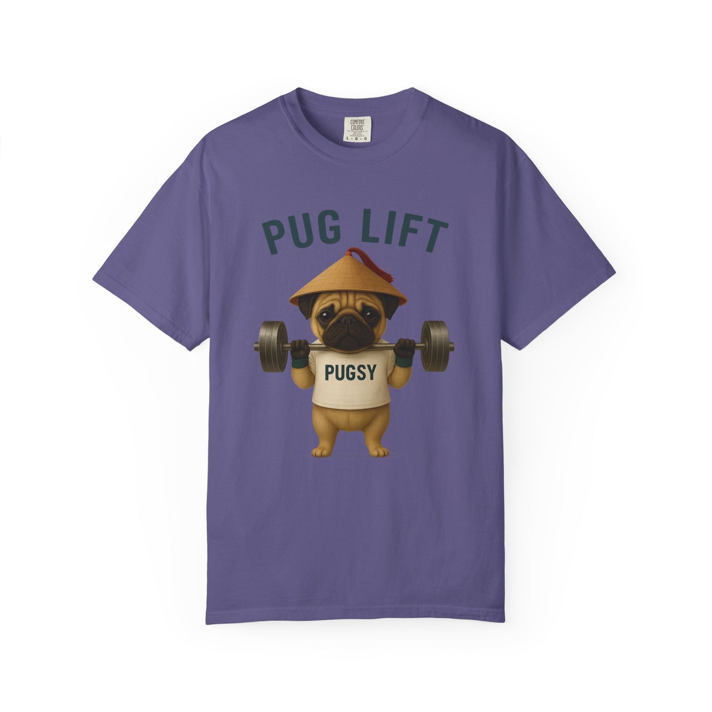 JABU GRIND - PUG: A Fun, Dog-Loving Gym Tee for NZ & AU Humans JABU© • JustAboutBeingU