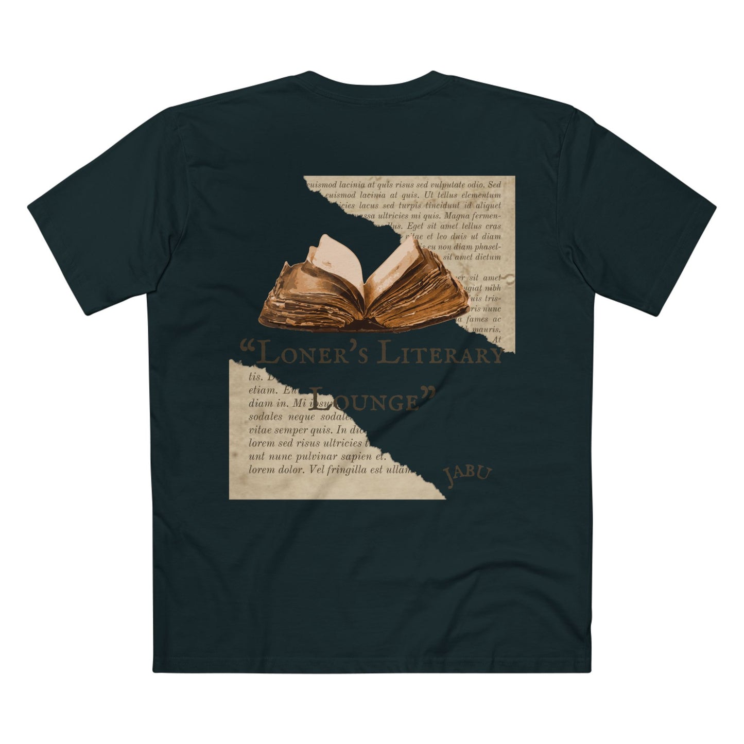 ✅ AU/NZ- As Colour 5001Adult Staple Tee, Literary Antisocial Club