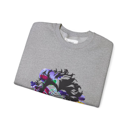 ✅ AU/NZ Mad Scientist Crewneck Sweatshirt – Unisex Heavy Blend™ with Colorful Lab Design MAD SCIENTIST