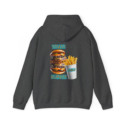 ✅ AU/NZ Smash Burger Hoodie, Fun Foodie Sweatshirt, Unisex Casual Wear, Gift for Chefs, Food Lovers, Trendy Streetwear, SMASH IT!