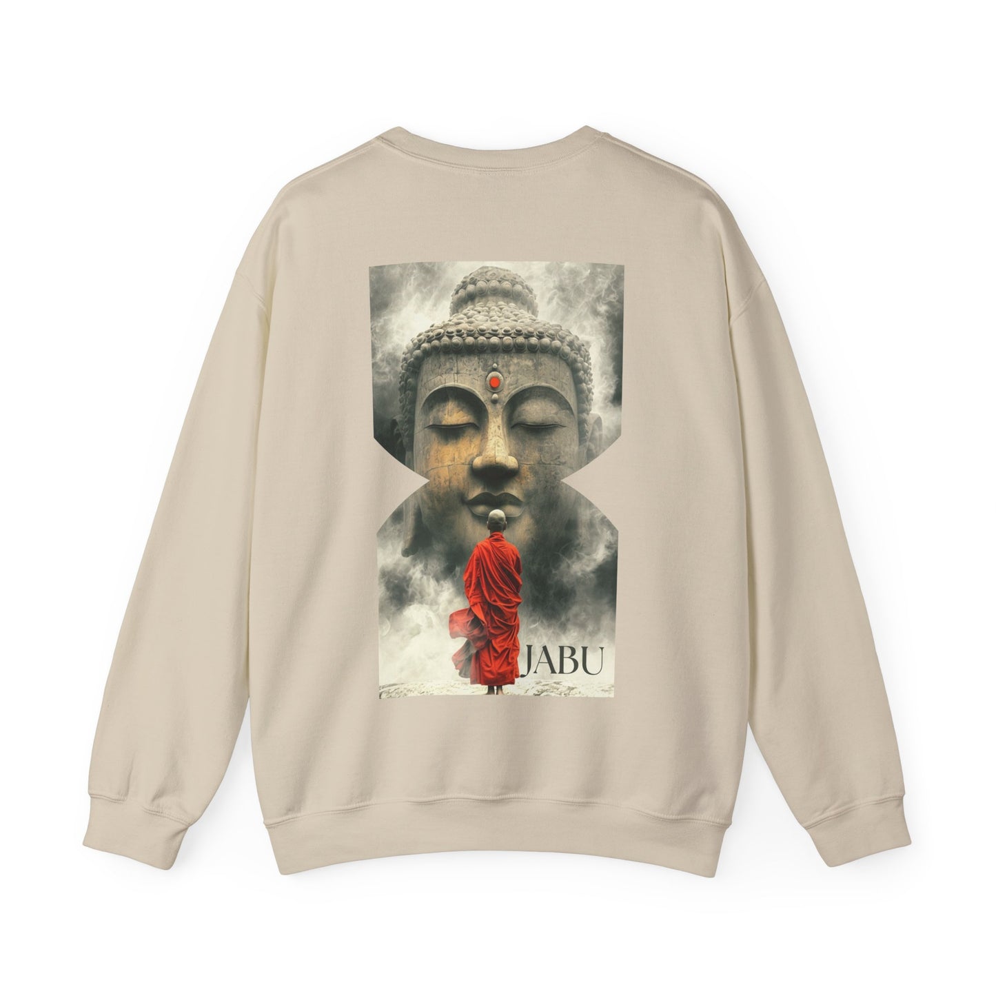 ✅ AU/NZ Spiritual Buddha Crewneck Sweatshirt - Unisex Heavy Blend™ SAGE