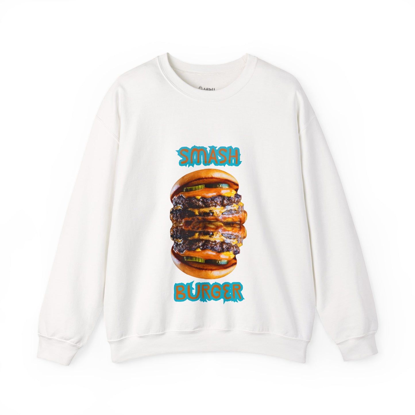 ✅ AU/NZ Smash Burger & Fries Unisex Heavy Blend™ Crewneck Sweatshirt