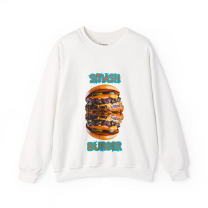 ✅ AU/NZ Smash Burger & Fries Unisex Heavy Blend™ Crewneck Sweatshirt