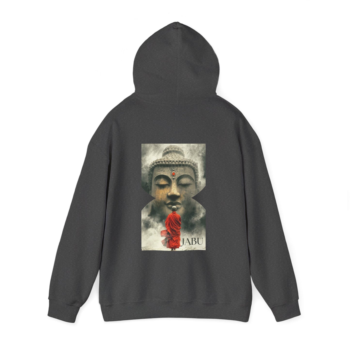 ✅ Serene Buddha Hoodie - Unisex Heavy Blend™ Sweatshirt, Spiritual and Comfortable SAGE