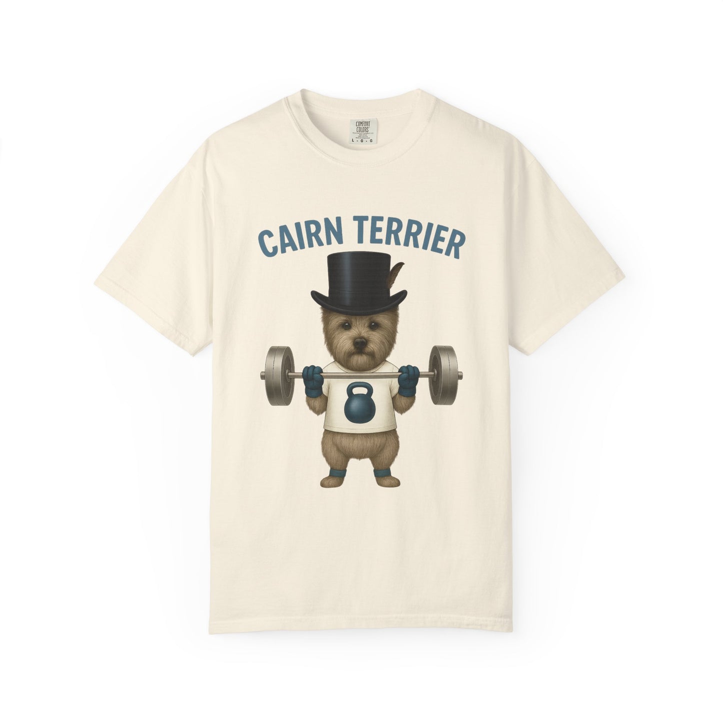 JABU GRIND - CAIRN TERRIER: A Fun, Dog-Loving Gym Tee for NZ & AU Humans JABU© • JustAboutBeingU®