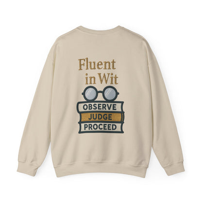 Fluent in Wit Sweatshirt