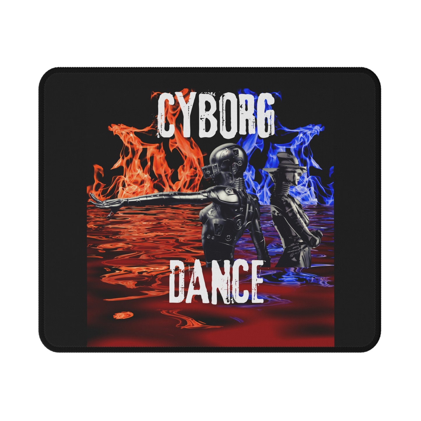 ✔️ AU/NZ Non-Slip Gaming Mouse Pad Cyborg Orange