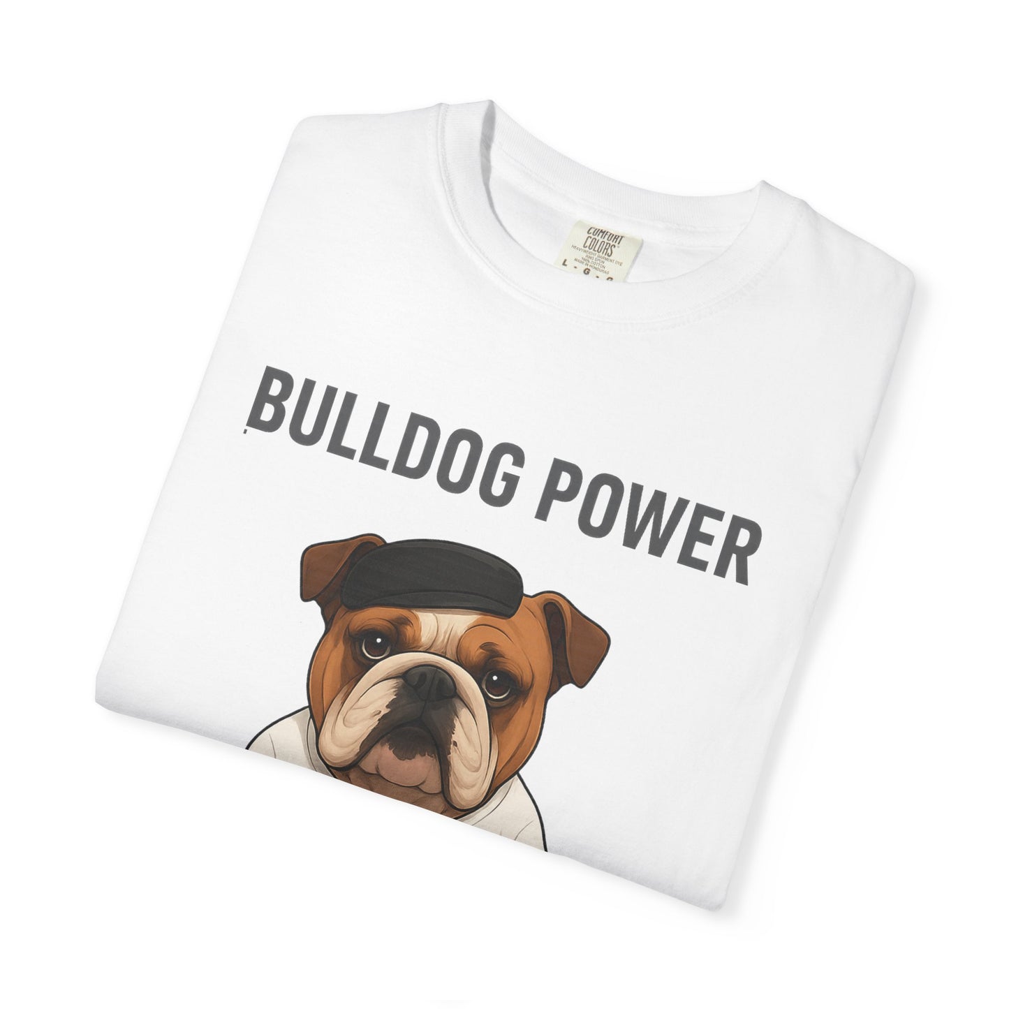 JABU GRIND - BULLDOG: A Fun, Dog-Loving Gym Tee for NZ & AU Humans JABU© • JustAboutBeingU®