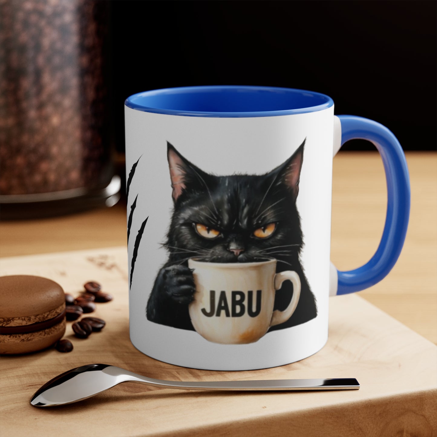 ✅ AU/NZ Colorful Accent Mugs, 11oz , Cats, Not Today