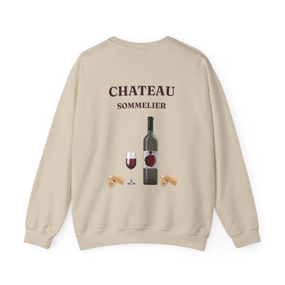 ✅ AU/NZ Chic Wine Lover Sweatshirt - Perfect for Wine Tastings, CHATEAU SOMMELIER!