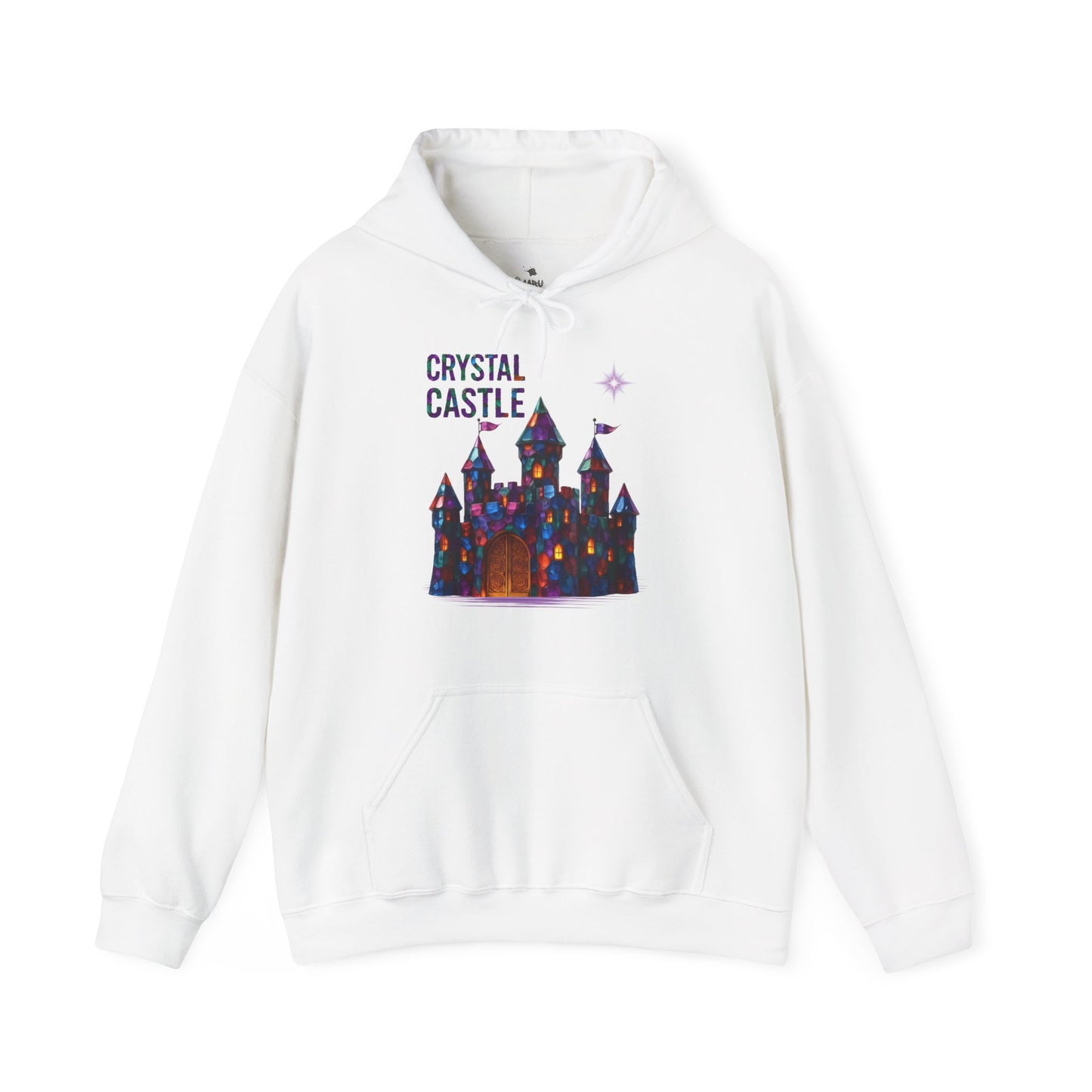 ✅ AU/NZ Crystal Castle Unisex Heavy Blend Hoodie, Magical Fantasy Sweatshirt for Festivals, Gifts, Birthdays, Cozy Vibe Layering