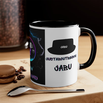 ✅ AU/NZ Colorful Accent Mugs, 11oz JustAboutBeingU