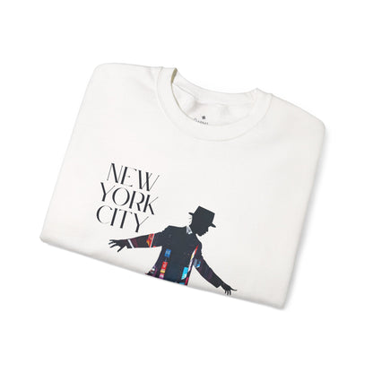 ✅ AU/NZ New York City Graphic Sweatshirt, Cozy Crewneck Sweatshirt, NYC Fashion, Music Lover Gift, Unisex Sweatshirt, Urban Style Apparel