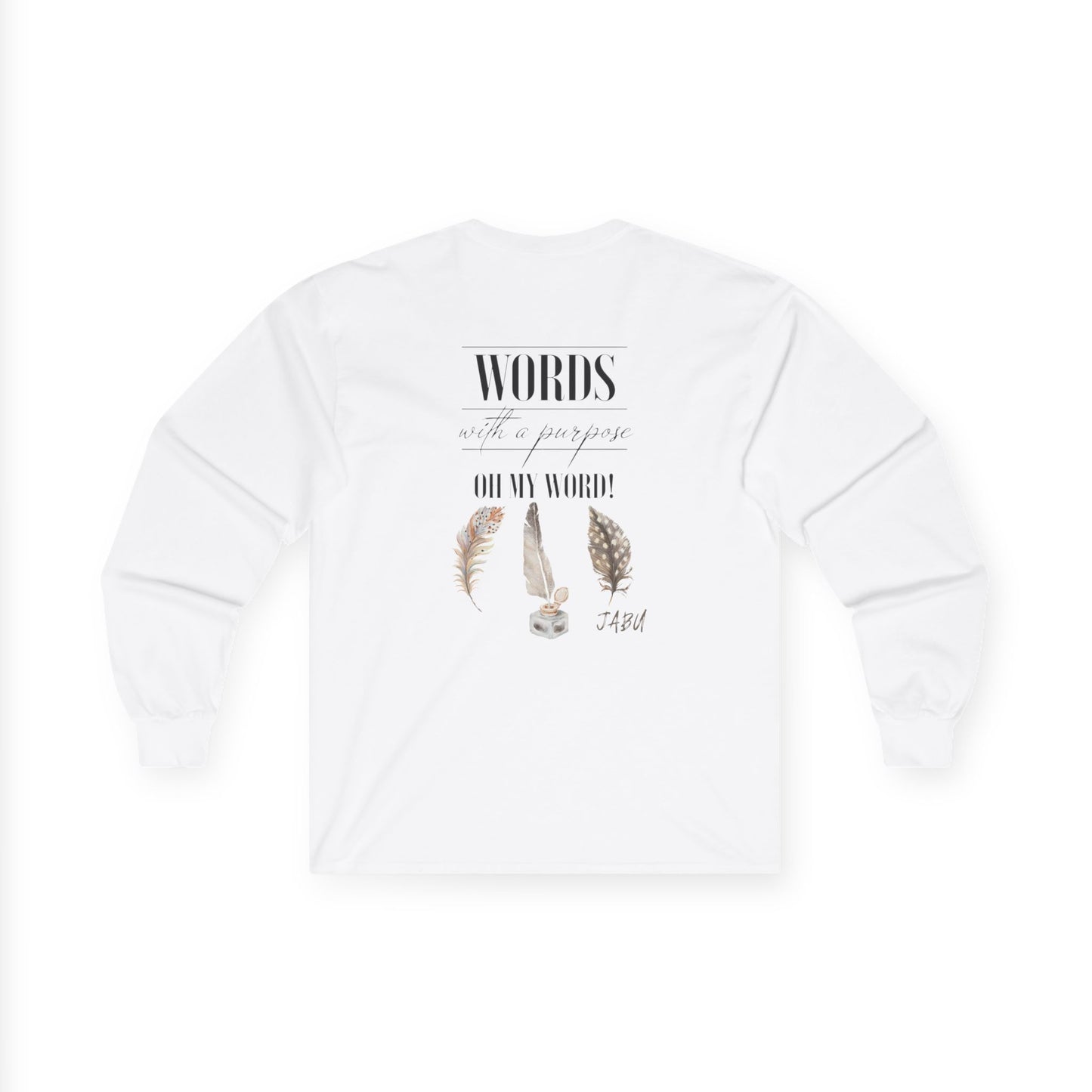 ✅ AU/NZ-Vocabulary Inspiration Long Sleeve Tee, Motivational Shirt, Educator Gift, Casual Wear, Literary Lover Apparel