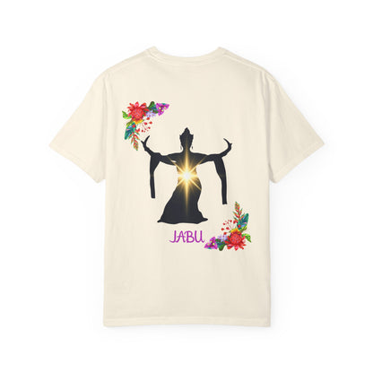 ✅ AU/NZ, Comforts Colours 1717, Thailand Floral Silhouette Unisex T-Shirt - Celebrate Culture & Dance, Made for Travel!