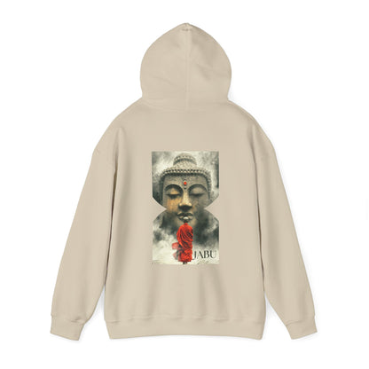 ✅ Serene Buddha Hoodie - Unisex Heavy Blend™ Sweatshirt, Spiritual and Comfortable SAGE