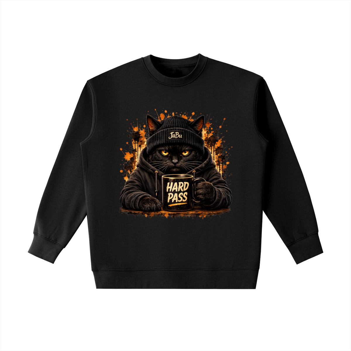 Hard Pass Graphic Heavyweight Crewneck Sweatshirt