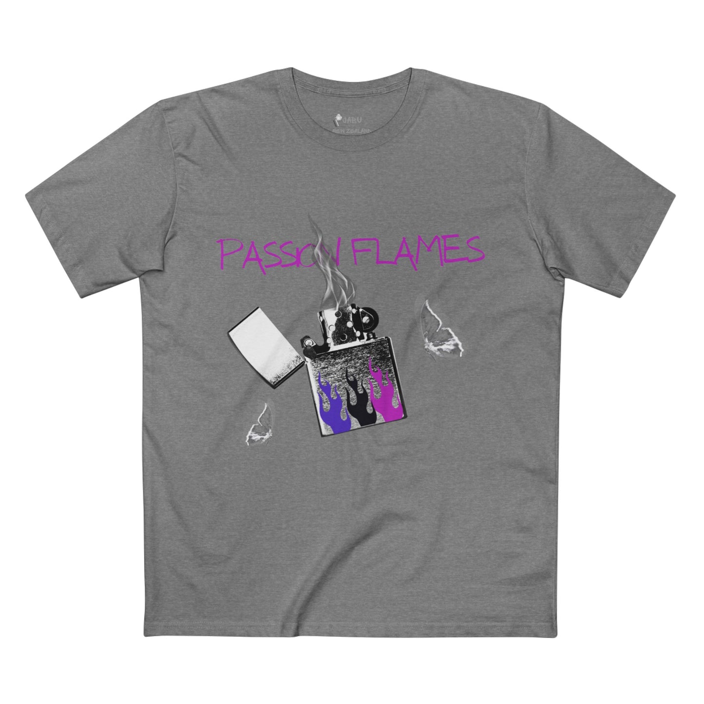 ✅ AU/NZPassion Flames Adult Tee | Graphic T-Shirt for Trendy Outfits | Unisex Casual Wear | Unique Gift for Music Lovers | Ideal for Festivals