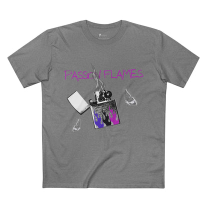 ✅ AU/NZPassion Flames Adult Tee | Graphic T-Shirt for Trendy Outfits | Unisex Casual Wear | Unique Gift for Music Lovers | Ideal for Festivals