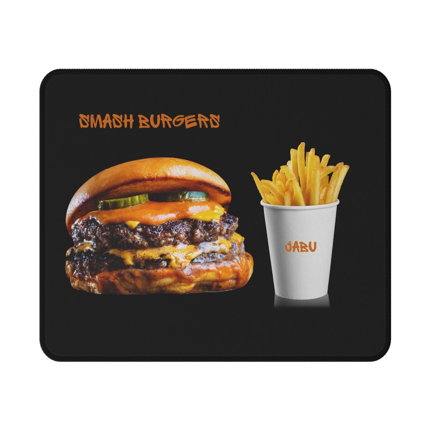 ✔️ AU/NZ Non-Slip Gaming Mouse Pad Smash Burger/Fries