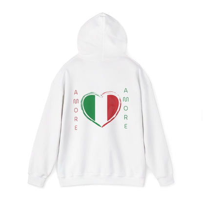✅ AU/NZ Italian Love Hoodie | Unisex Heavy Blend Sweatshirt | Perfect for Gifting, Italian Heritage Celebrations, Casual Wear, Travel, Festivals, VESPA!