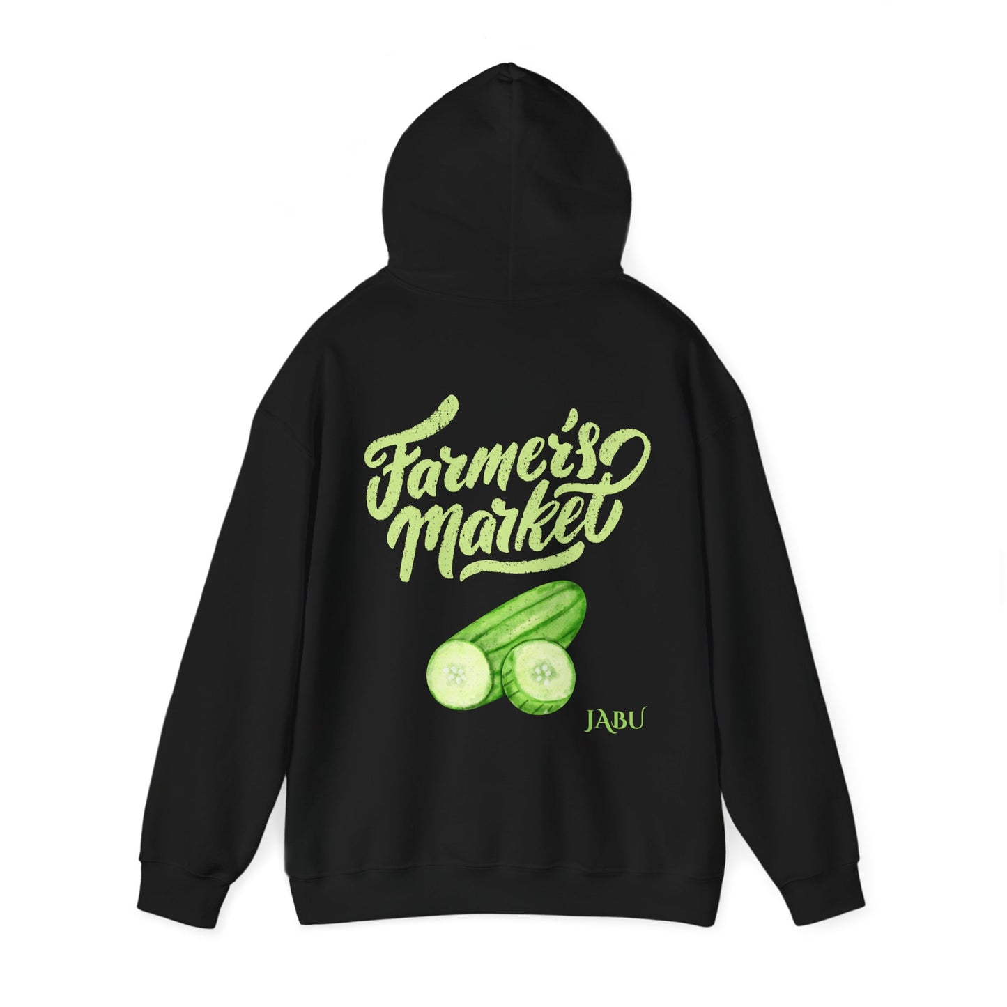 ✅ AU/NZ Farmer's Market Hoodie – Unisex Heavy Blend™ Sweatshirt with Pickle Design