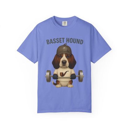 JABU GRIND - BASSET HOUND: A Fun, Dog-Loving Gym Tee for NZ & AU Humans JABU© • JustAboutBeingU®