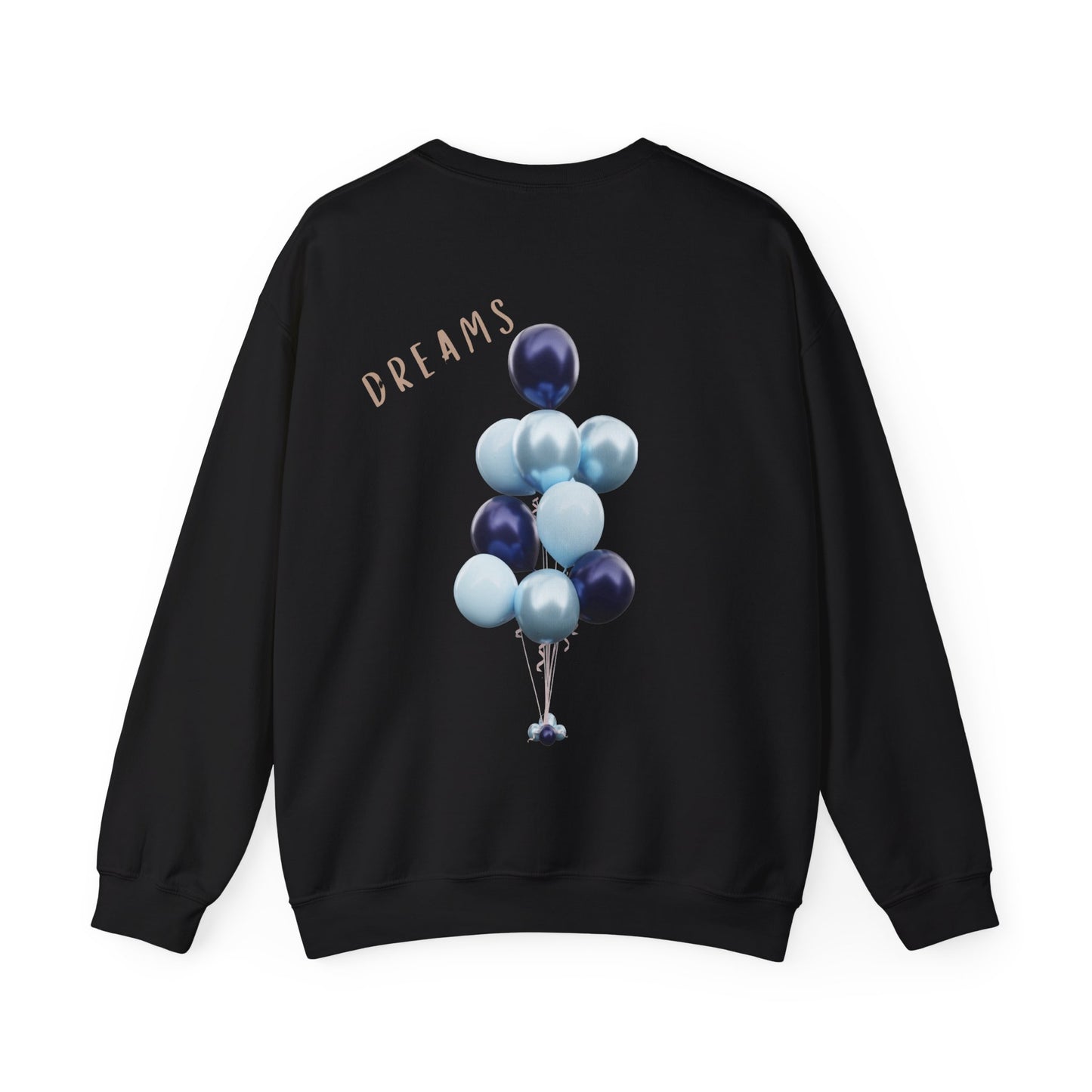 ✅ Graphic Crewneck Sweatshirt with Balloon Design - Perfect Gift for Celebrations