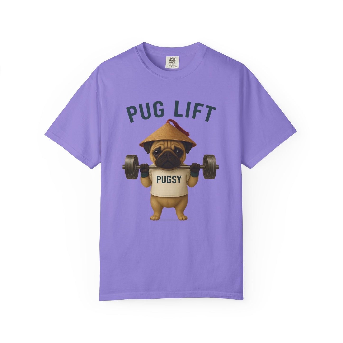 JABU GRIND - PUG: A Fun, Dog-Loving Gym Tee for NZ & AU Humans JABU© • JustAboutBeingU
