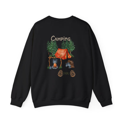 ✅ AU/NZ Cozy Camping Crewneck Sweatshirt - Nature-Inspired Design CAMPING! Back To Nature!