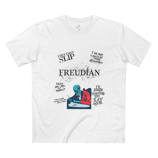 ✅ AU/NZ Freudian Slip Adult Tee - Funny Psychology Shirt, Gifts for Psychologists, Casual Wear, Humor Apparel