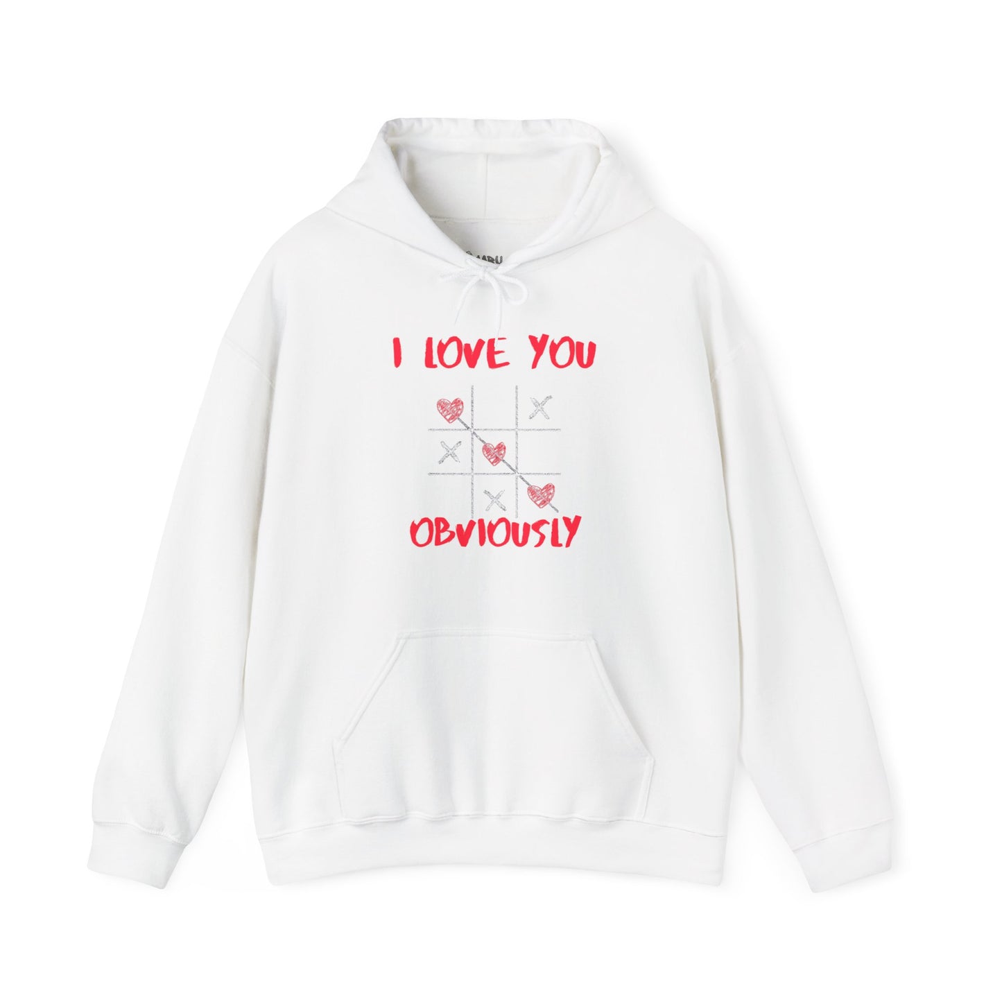 ✅ AU/NZ Casual Love Hoodie - I Love You Obviously | Hearts Win | Perfect Gift for Valentine's Day & Everyday Wear
