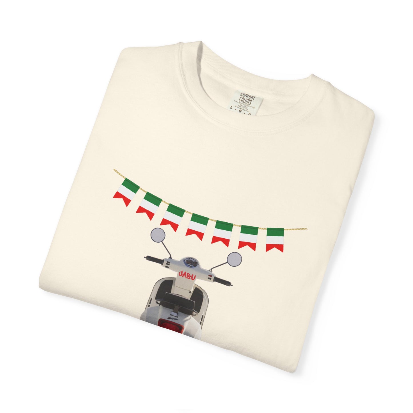 ✅ AU/NZ  Comfort Colours 1717, Italian Heritage Unisex T-Shirt - Amore Graphic Design Vespa