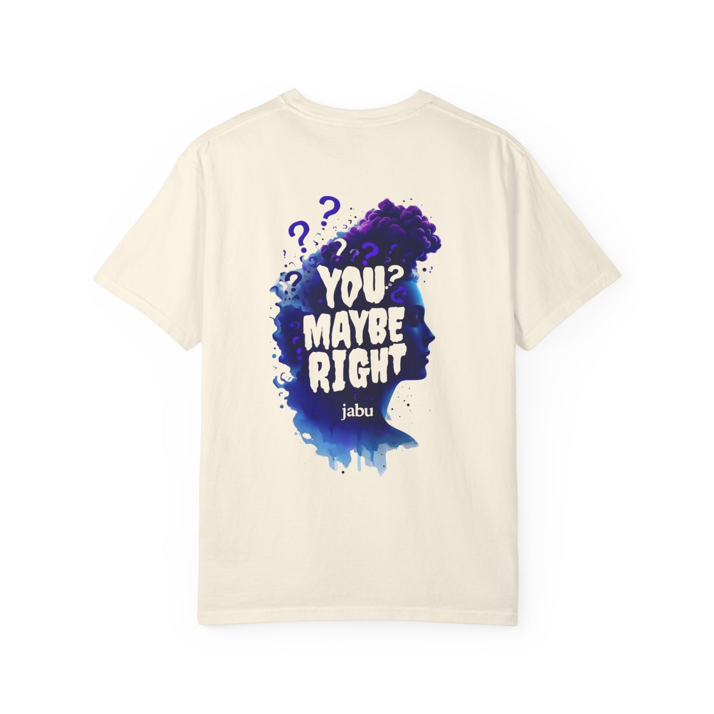 ✅ AU/NZ/Comfort Colours 1717, Unisex Garment-Dyed T-Shirt - 'You Assume Incorrectly, Maybe Right!