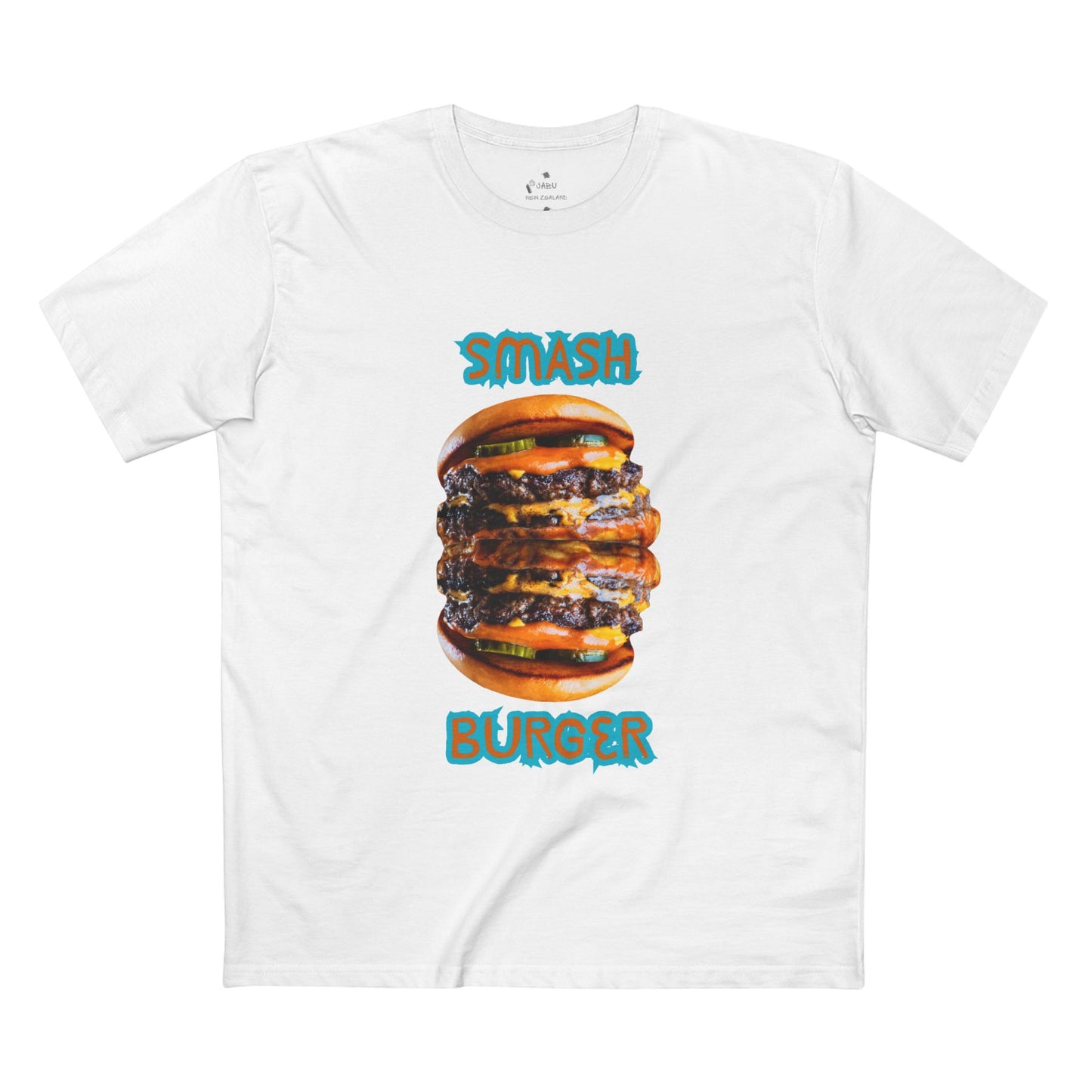 ✅ AU/NZ/COMFORT COLOURS 5001/SMASH BURGER Tee - Fun Foodie T-Shirt for Burger Lovers, Casual Wear, Gift for Foodies, Summer Style, Graphic Tee