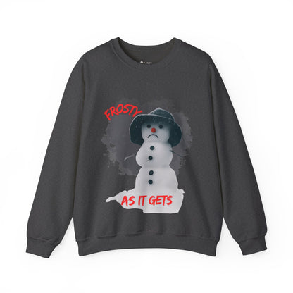 ✅ AU/NZ Frosty as It Gets Sweatshirt - Cozy Unisex Crewneck for Winter Celebrations FROSTY