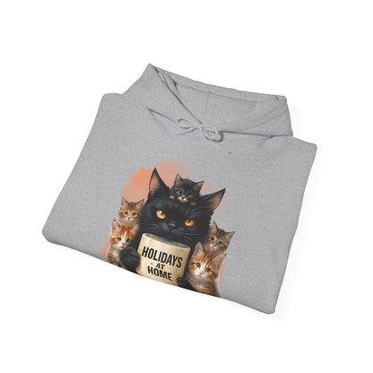 ✅ AU/NZ Unisex Heavy Blend™ Hooded Sweatshirt Cats Holidays