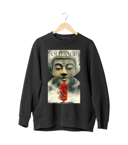 ✅ AU/NZ Spiritual Buddha Crewneck Sweatshirt - Unisex Heavy Blend™ SAGE