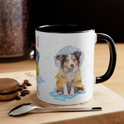 ✅ AU/NZ Colorful Dog-Themed Accent Mugs, Wet Dog Mug, Pet Owner Gift, Rainy Day Coffee Cup, Dog Lover's Mug, Cute Pet Accessories