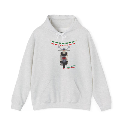 ✅ AU/NZ Italian Love Hoodie - Unisex Heavy Blend™ Sweatshirt with Scooter Design VESPA