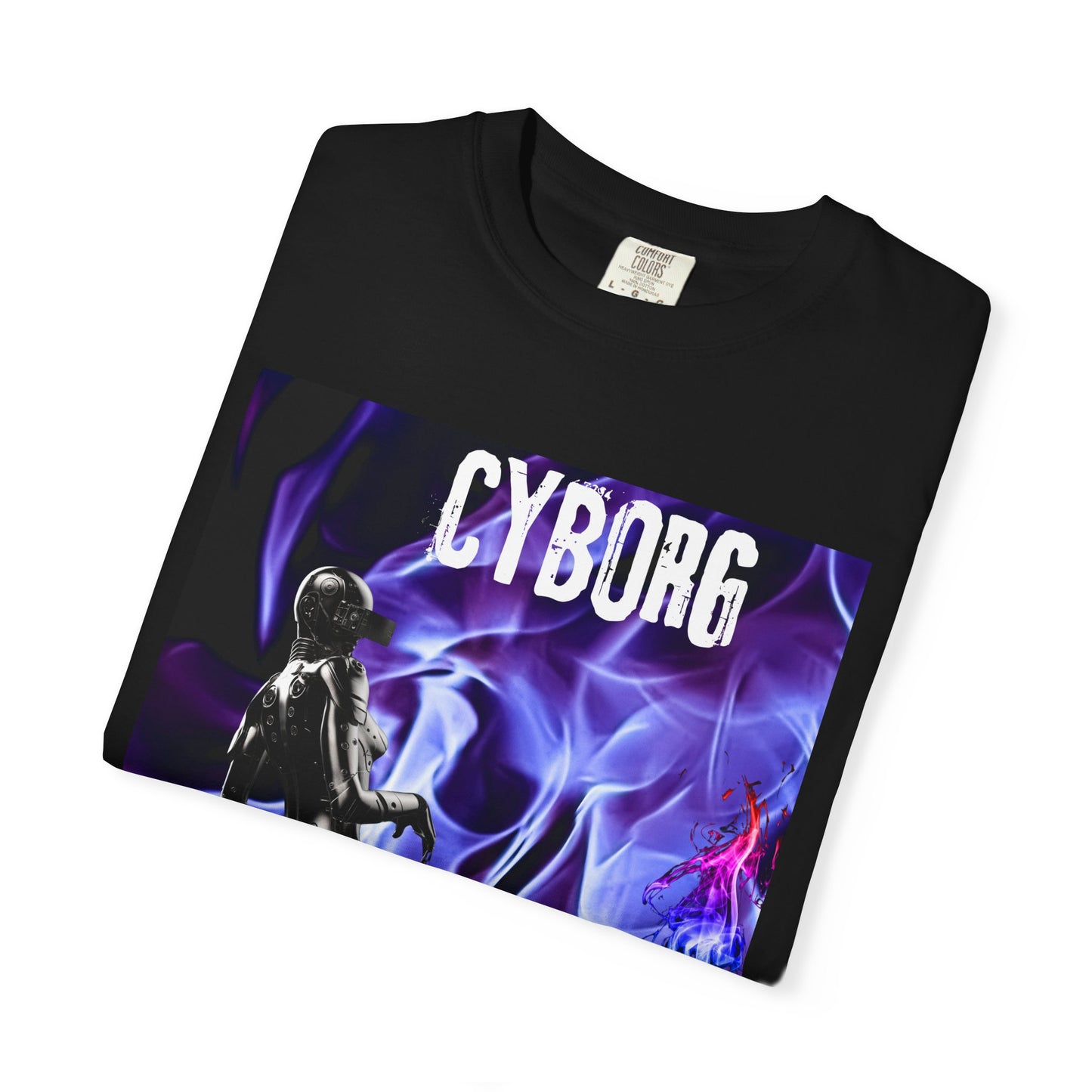 ✅  AU/NZ Unisex Garment-Dyed T-shirt Cyborg Purple