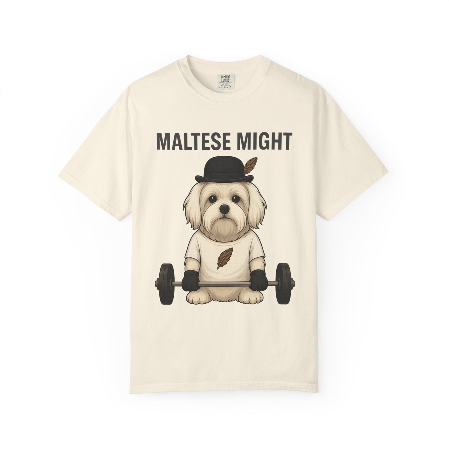 JABU GRIND - MALTESE: A Fun, Dog-Loving Gym Tee for NZ & AU Humans JABU© • JustAboutBeingU®