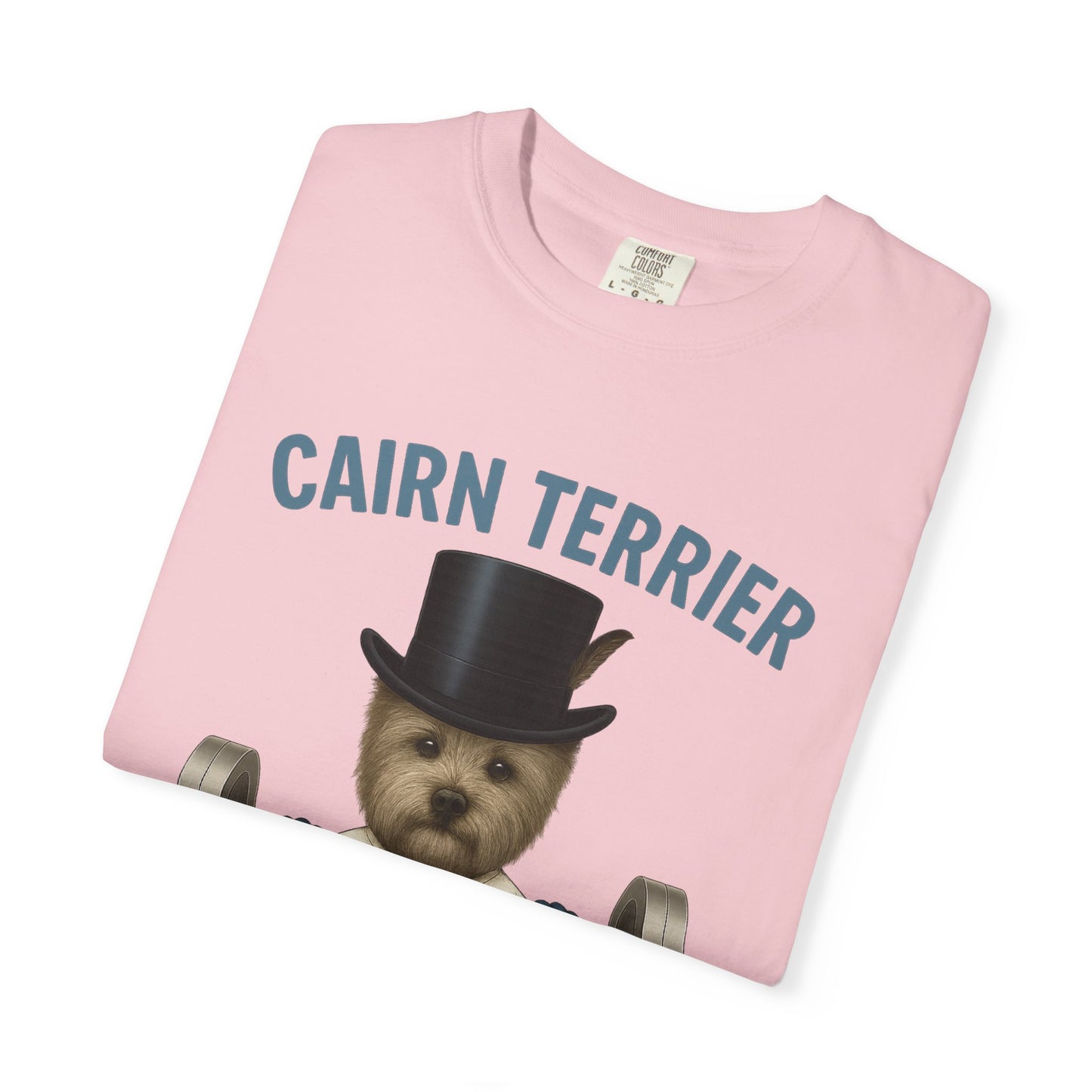 JABU GRIND - CAIRN TERRIER: A Fun, Dog-Loving Gym Tee for NZ & AU Humans JABU© • JustAboutBeingU®