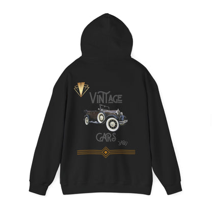 ✅ AU/NZ Vintage Cars Hooded Sweatshirt - Retro Auto Lovers Gift, Classic Car Apparel, Nostalgic Sweatshirt, Automotive Fashion, Car Enthusiasts!