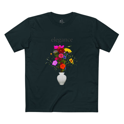 ✅ AU/NZ/AS COLOUR 5001/Elegance!Floral Adult T-Shirt, Stylish Graphic Tee, Summer Fashion Must-Have for FLORIST! I’m Just A Floral Arrangement! Elegance!