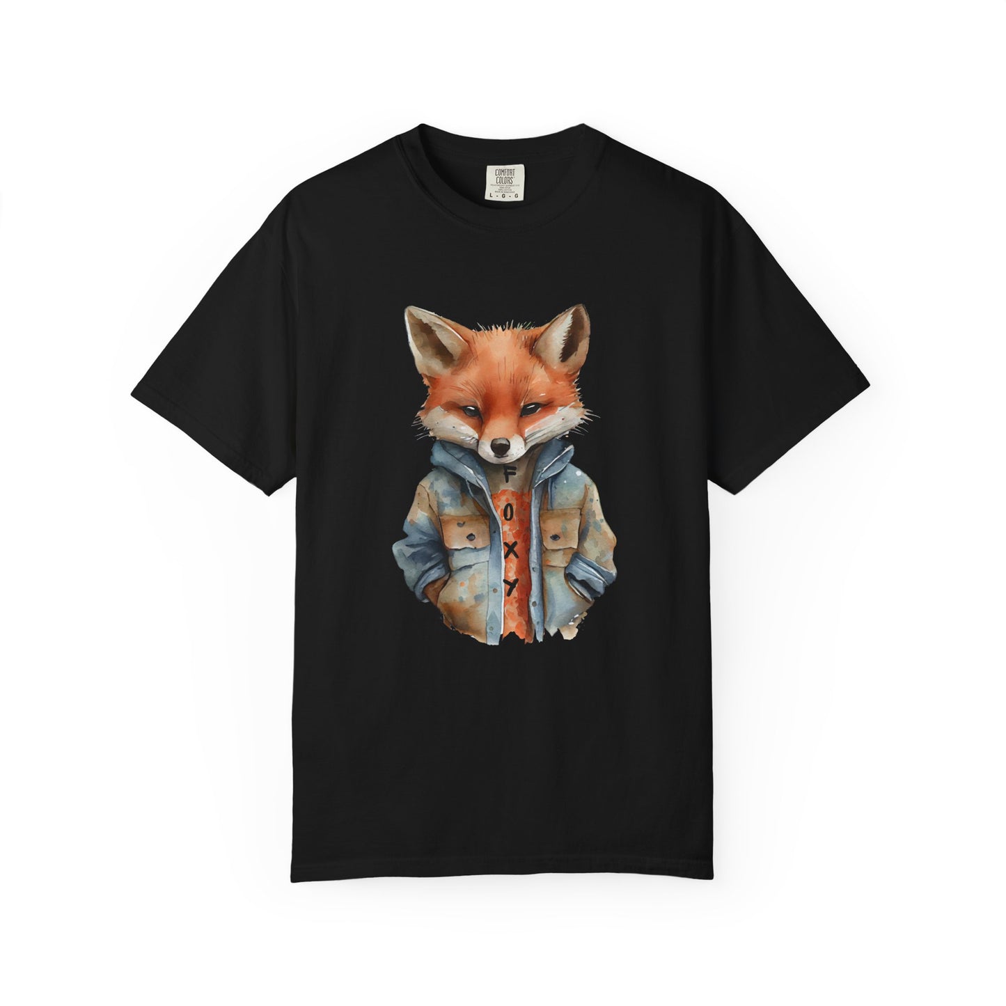 ✅ AU/NZ Unisex Garment-Dyed T-shirt Foxy Clever AS