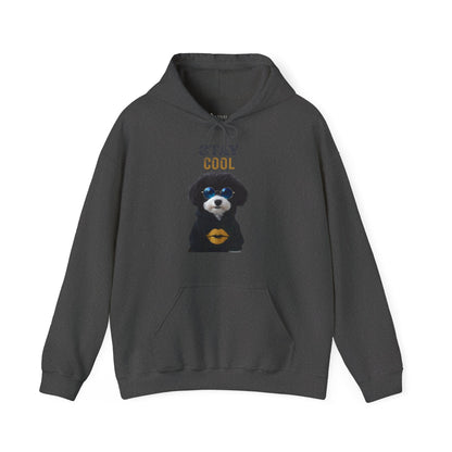 ✅ AU/NZ Stay Cool Dog Hoodie, Unisex Heavy Blend Sweatshirt, Pet Lover Gift, Cool Canine Apparel, Cozy Dog Hoodie, Dog Lover Sweatshirt, Jabu’s Brand Ambassador!