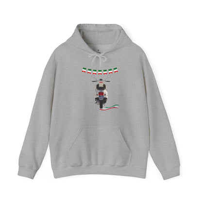 ✅ AU/NZ Italian Love Hoodie | Unisex Heavy Blend Sweatshirt | Perfect for Gifting, Italian Heritage Celebrations, Casual Wear, Travel, Festivals, VESPA!