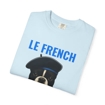 JABU GRIND – LE FRENCH: A Fun, Dog-Loving Gym Tee for NZ & AU Humans JABU© • JustAboutBeingU®